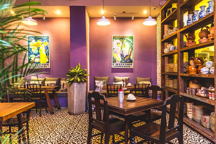 Bui Restaurant boasts spacious and elegant vibe.